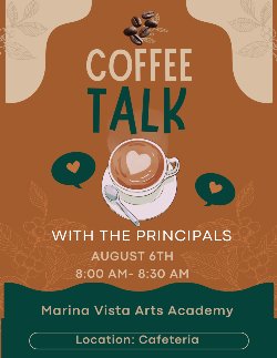 coffee with the principals